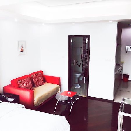 Shanghai Skiline World Union Service Apartment Esterno foto