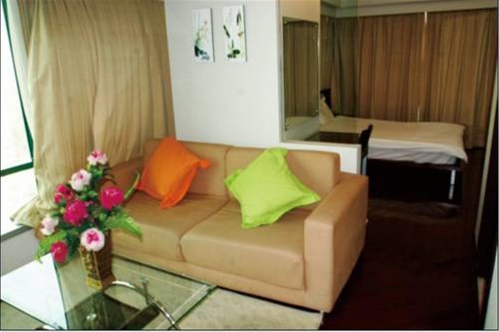 Shanghai Skiline World Union Service Apartment Esterno foto