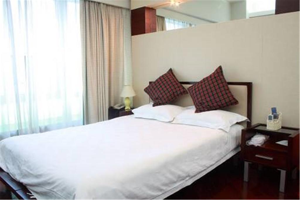 Shanghai Skiline World Union Service Apartment Esterno foto