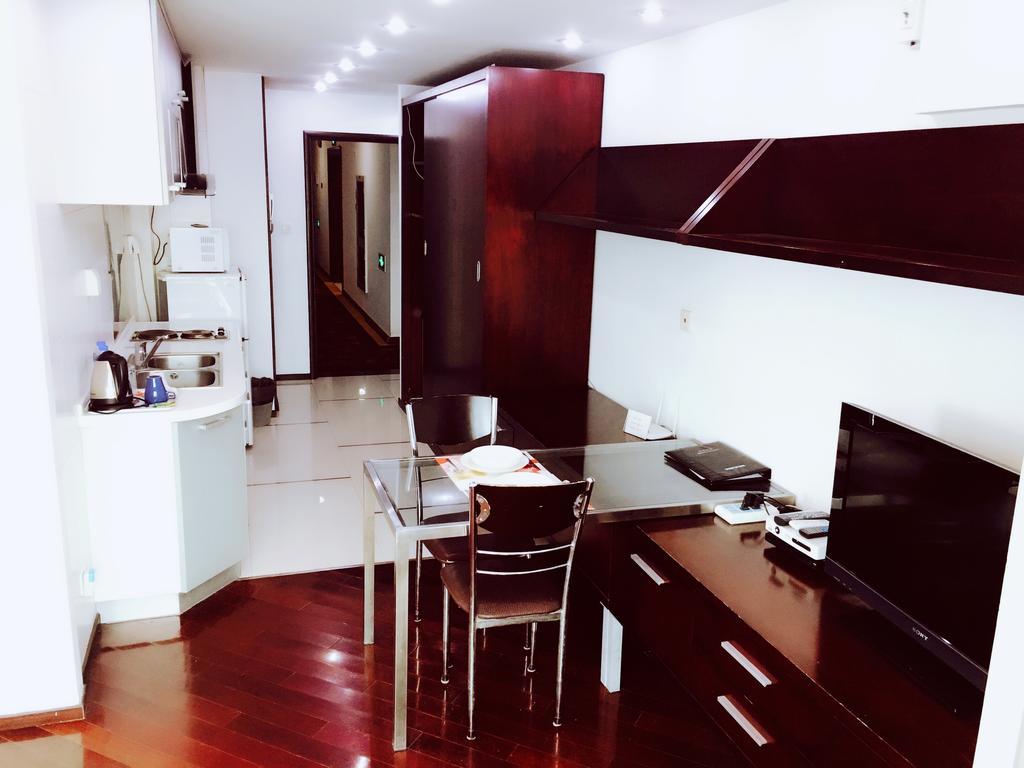 Shanghai Skiline World Union Service Apartment Esterno foto