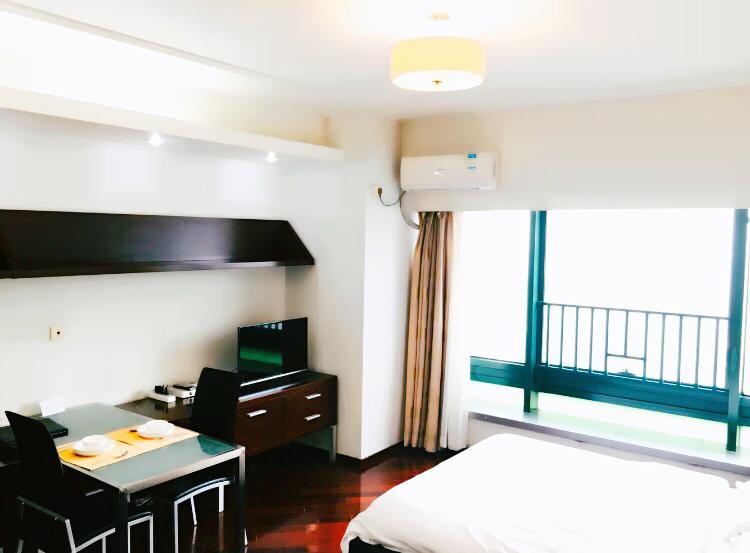 Shanghai Skiline World Union Service Apartment Esterno foto